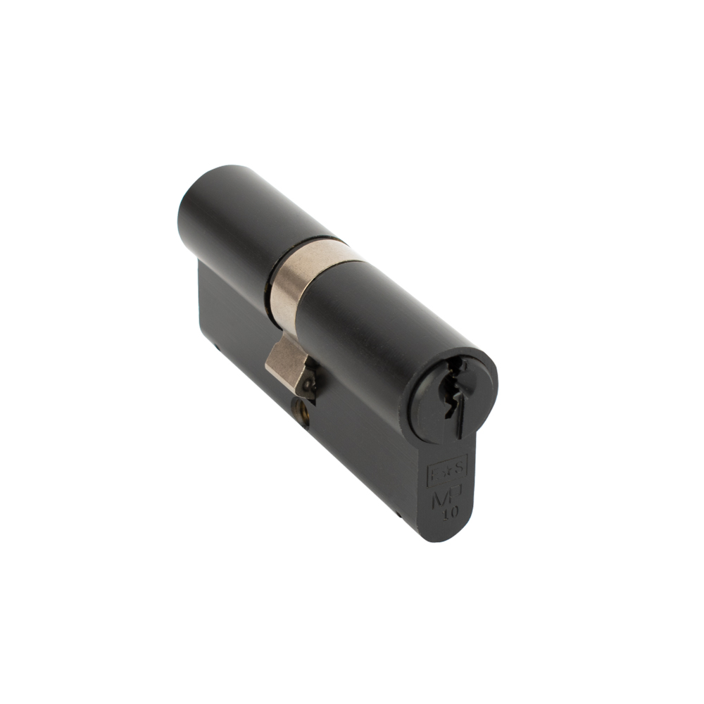 10 Pin Euro Double Cylinder - 32/32 - Black